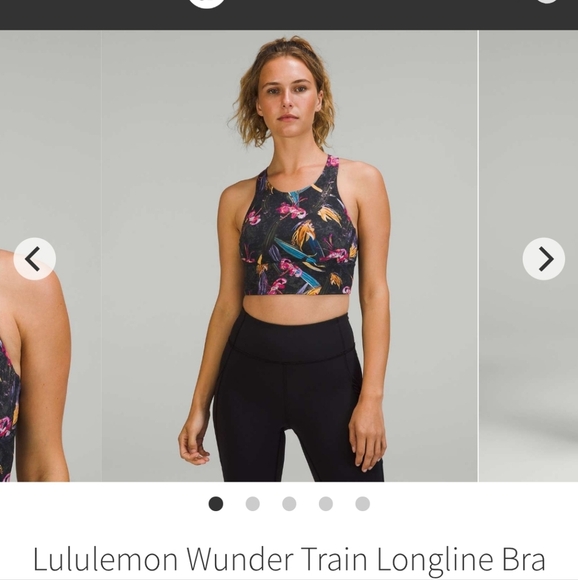 Lululemon Wunder Train Longline Bra Fade * Size 2 NWT - Picture 1 of 5